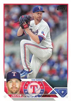 2023 Topps Update #US100 Jacob deGrom Front