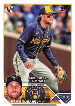 2023 Topps Update #US101 Brice Turang Front