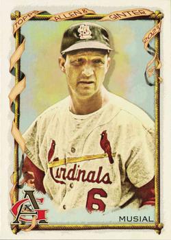 2023 Topps Allen & Ginter - Silver Portrait #25 Stan Musial Front