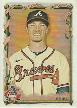 2023 Topps Allen & Ginter - Silver Portrait #76 Max Fried Front