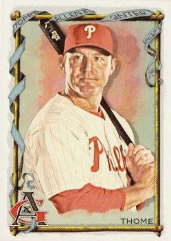 2023 Topps Allen & Ginter - Silver Portrait #317 Jim Thome Front