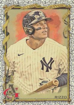 2023 Topps Allen & Ginter - Foil Filigree #142 Anthony Rizzo Front