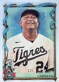 2023 Topps Allen & Ginter - Glossy #139 Miguel Cabrera Front