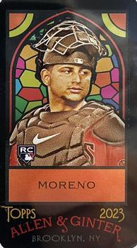 2023 Topps Allen & Ginter - Mini Stained Glass #18 Gabriel Moreno Front