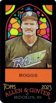 2023 Topps Allen & Ginter - Mini Stained Glass #30 Wade Boggs Front
