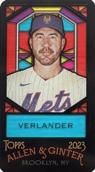 2023 Topps Allen & Ginter - Mini Stained Glass #358 Justin Verlander Front