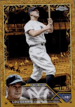 2023 Topps Gilded Collection #121 Lou Gehrig Front