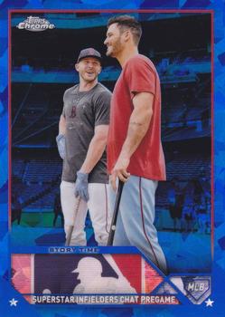 2023 Topps Chrome Sapphire Edition #351 Story Time Front