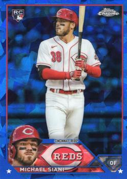2023 Topps Chrome Sapphire Edition #654 Michael Siani Front