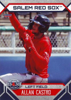 2023 Choice Salem Red Sox #05 Allan Castro Front