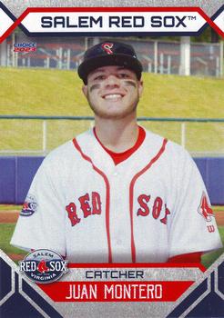 2023 Choice Salem Red Sox #20 Juan Montero Front