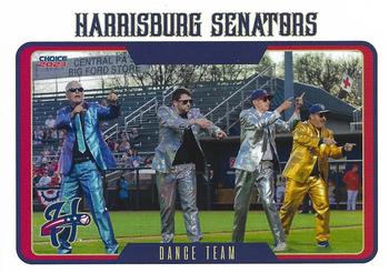2023 Choice Harrisburg Senators #36 Dance Team Front