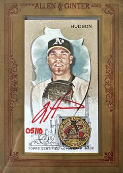 2023 Topps Allen & Ginter - Mini Framed Autographs Red Ink #MA-THU Tim Hudson Front