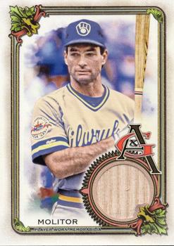 2023 Topps Allen & Ginter - Allen & Ginter Full-Size Relics Series A #AGRA-PM Paul Molitor Front