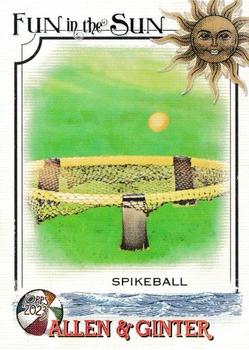 2023 Topps Allen & Ginter - Fun in the Sun #FITS-1 Spikeball Front