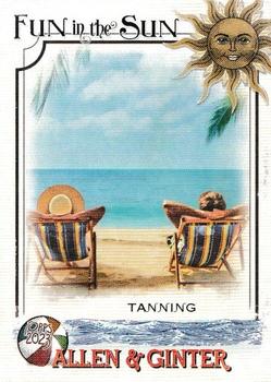 2023 Topps Allen & Ginter - Fun in the Sun #FITS-13 Tanning Front