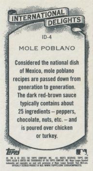 2023 Topps Allen & Ginter - International Delights Mini #ID-4 Mole Poblano Back