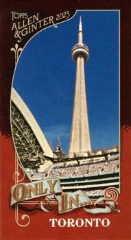 2023 Topps Allen & Ginter - Only In… Mini #OI-29 CN Tower Front