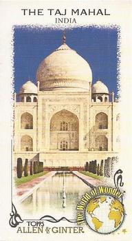 2023 Topps Allen & Ginter - World of Wonder Mini #WOW-15 The Taj Mahal, India Front
