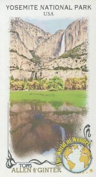 2023 Topps Allen & Ginter - World of Wonder Mini #WOW-49 Yosemite National Park, USA Front