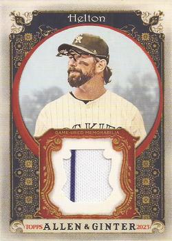 2023 Topps Allen & Ginter - Allen & Ginter Full-Size Relics Series B #AGRB-TH Todd Helton Front