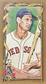 2023 Topps Allen & Ginter - Mini Gold Border #38 Ted Williams Front