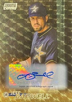 2023 Stadium Club - Chrome Autographs SuperFractor #272 Jeff Bagwell Front