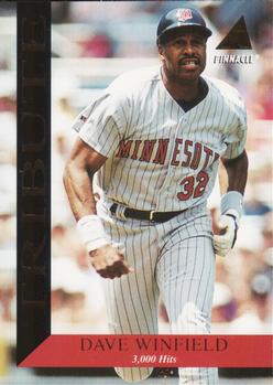 1994 Pinnacle - Tribute #TR3 Dave Winfield Front