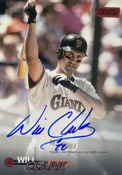 2023 Stadium Club - Autographs Red Foil #SCBA-WC Will Clark Front