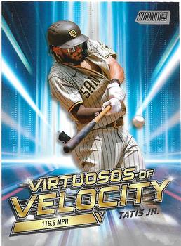 2023 Stadium Club - Virtuosos of Velocity #VV-5 Fernando Tatis Jr. Front