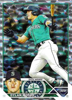 2023 Topps Update - Silver Pattern Foilboard #US47 Dylan Moore Front