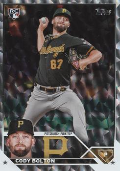 2023 Topps Update - Silver Pattern Foilboard #US223 Cody Bolton Front