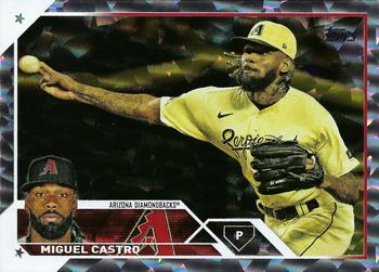 2023 Topps Update - Silver Pattern Foilboard #US284 Miguel Castro Front