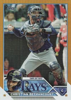 2023 Topps Update - Gold Foil #US94 Christian Bethancourt Front