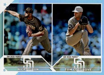 2023 Topps Update - Rainbow Foil #US288 Nick Duron / Tom Cosgrove Front