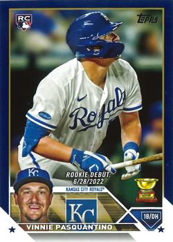 2023 Topps Update - Royal Blue #US110 Vinnie Pasquantino Front