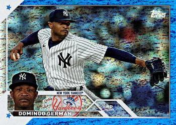 2023 Topps Update - Blue Foil #US52 Domingo Germán Front