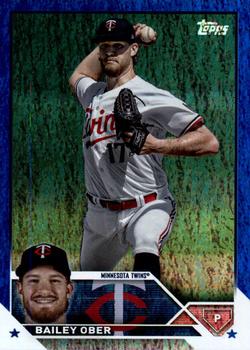 2023 Topps Update - Blue Foil #US301 Bailey Ober Front