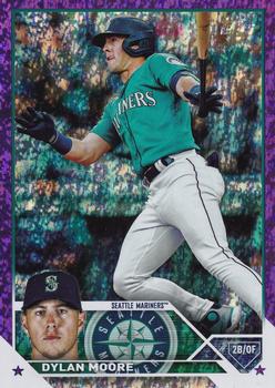 2023 Topps Update - Purple Foil #US47 Dylan Moore Front