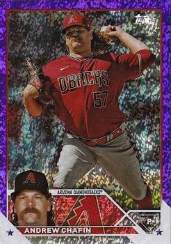 2023 Topps Update - Purple Foil #US62 Andrew Chafin Front