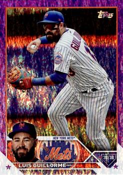 2023 Topps Update - Purple Foil #US121 Luis Guillorme Front