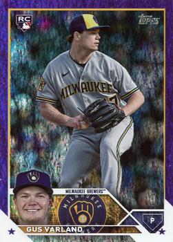 2023 Topps Update - Purple Foil #US241 Gus Varland Front