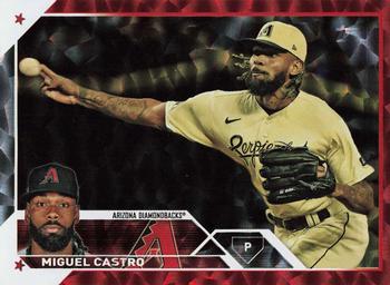 2023 Topps Update - Red Foil #US284 Miguel Castro Front