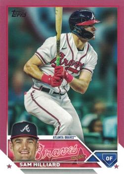 2023 Topps Update - Mother's Day Hot Pink #US263 Sam Hilliard Front
