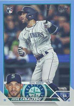 2023 Topps Update - Father's Day Powder Blue #US183 Jose Caballero Front