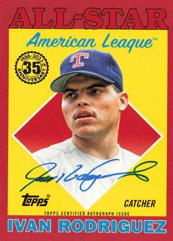 2023 Topps Update - 1988 Topps Baseball 35th Anniversary All-Stars Autographs Red #88ASA-IR Ivan Rodriguez Front