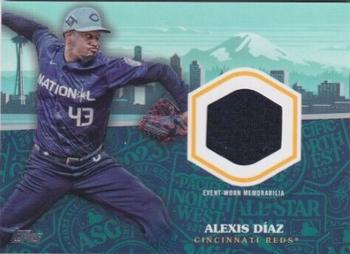 2023 Topps Update - All-Star Stitches #ASR-AD Alexis Díaz Front
