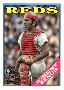 2023 Topps Update - 1988 Topps Baseball 35th Anniversary #88US-20 Johnny Bench Front