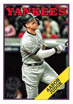 2023 Topps Update - 1988 Topps Baseball 35th Anniversary #88US-36 Aaron Judge Front