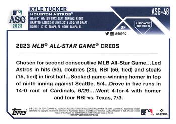 2023 Topps Update - 2023 All-Star Game #ASG-48 Kyle Tucker Back